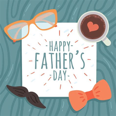 Happy Fathers Day Vector 210989 Vector Art At Vecteezy