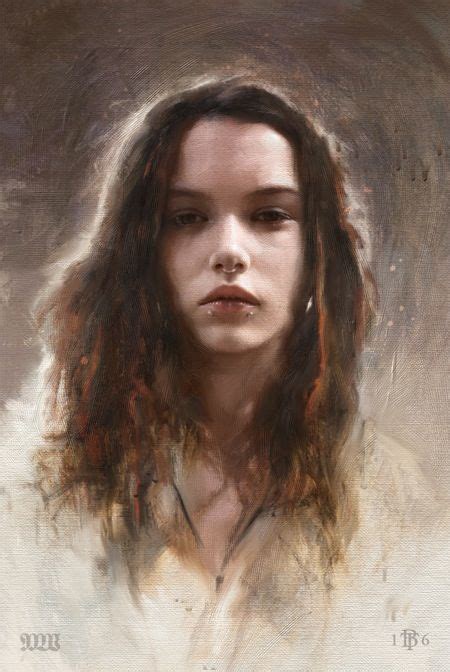 Image Of Portrait Study No 14 By Tom Bagshaw Portraiture Painting