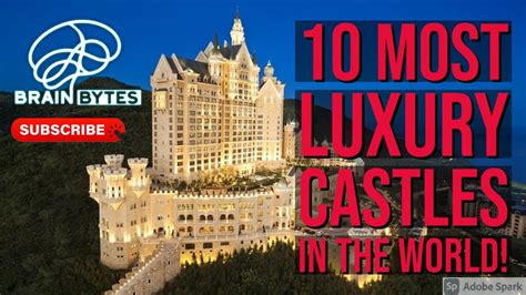 10 Most Luxury Castles In The World La Vie Zine