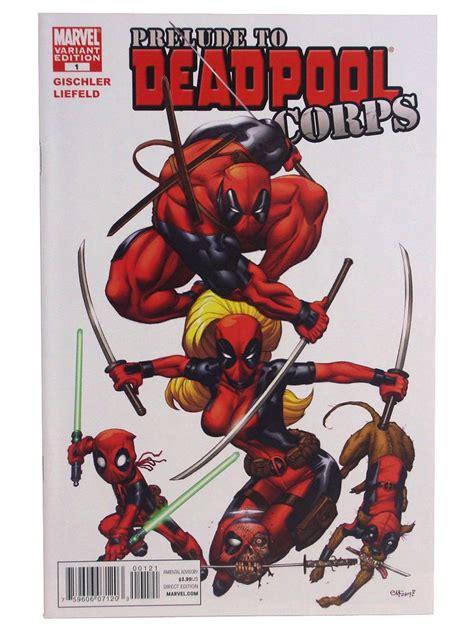 Prelude To Deadpool Corps 1 Variant Edition Ed Mcguinness Marvel