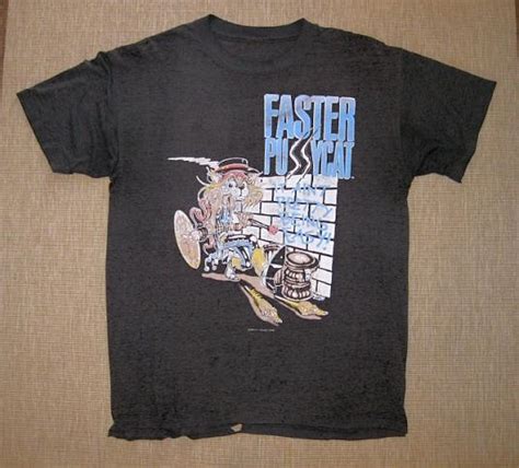 Rare 1987 Faster Pussycat Tour T Shirt Defunkd