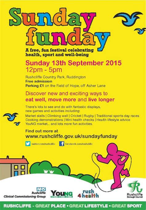 Rush 4 Health Renamed Sunday Funday Ruddington Parish Council