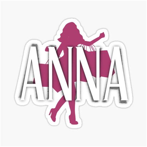 Proud Inventing Cute Anna Funny Gifts Men Sticker For Sale By Kauacarvalho Redbubble