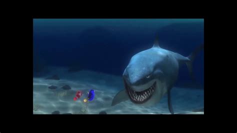 Finding Nemo Dory Meets Bruce The Shark Youtube