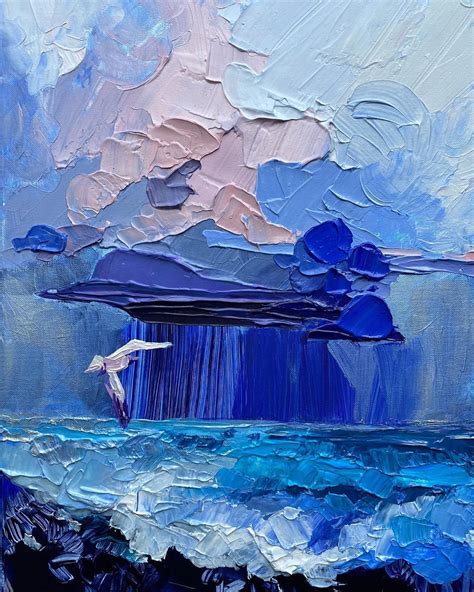 Anastasia Trusova On Instagram Acrylic Canvas 30 40 Cm North Sea