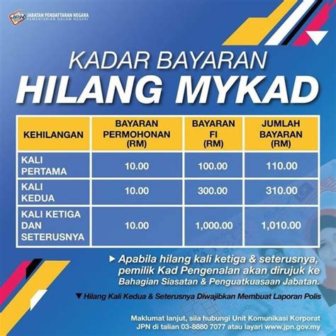 Jangan lupa membawa kad pengenalan/ic dan salinan lesen memandu yang hilang (jika ada). Kadar Denda Hilang MyKad IC Yang Perlu Anda Tahu. Boleh ...