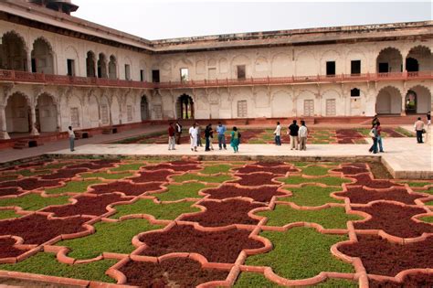 Shah Jahans Garden Agra Fort Agra Fort Red Fort Agra