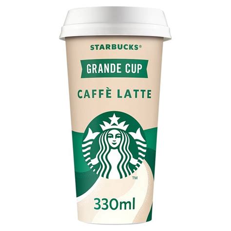 Starbucks Caffe Latte Grande Iced Coffee Ocado
