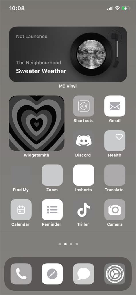 Grey Widget Aesthetic In 2022 Widget App Icon App