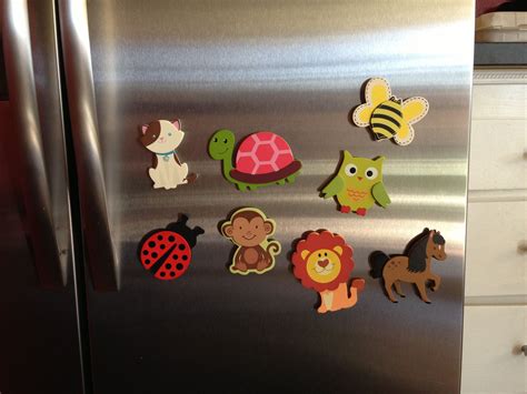 Refrigerator Magnets For The Kiddos Buy Cheap Preprinted Wood Figures