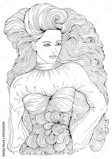 Great Pics Pin Coloring Page Pin Up Hairstyle Coloring Page My XXX Hot Girl