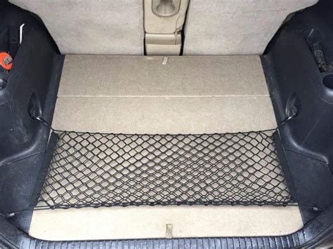 Car And Truck Interior Cargo Nets Trays And Liners Rear Trunk Cargo Net