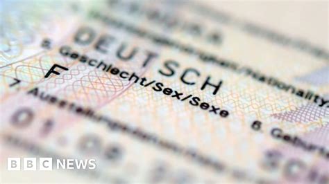 germany adopts intersex identity into law bbc news