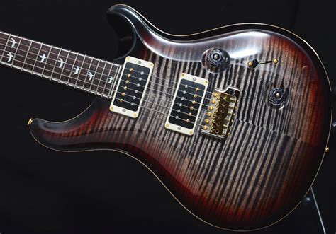 paul reed smith 30th anniversary custom 24 charcoal tri color burst