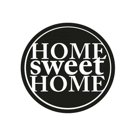 Home Sweet Home 6 Wall Sticker Wall