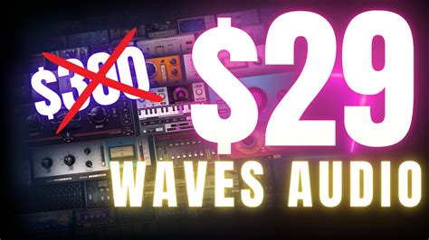 Waves Audio Subscription Reversal Score Insane Plugin Deals Now Youtube