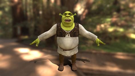 Shrek Download Free 3d Model By Spidey2099 6a6218e Sketchfab