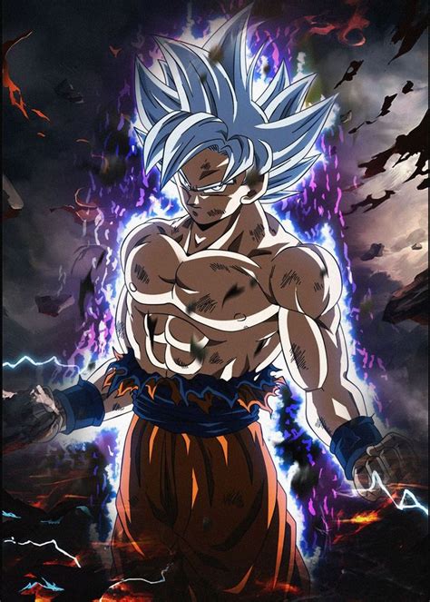 Son Goku Poster By Lony Cocai Displate Anime Dragon Ball Goku Dragon Ball Super Manga