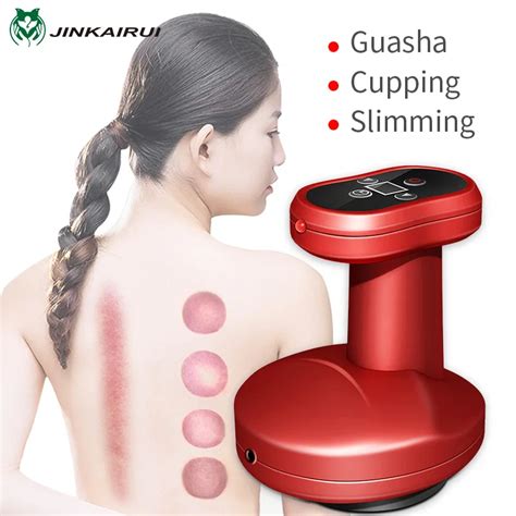Electric Guasha Suction Scraping Massager Body Cupping Massage Device Negative Pressure Meridian