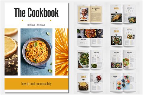 Cookbook Template 674534 Book Publishing Design Bundles