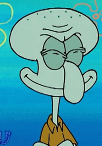 Squidward Awkward Gif Squidward Awkward Nose Gif