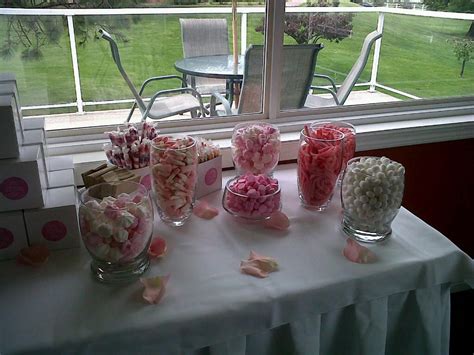 Pink Candy Buffet Pink Wedding Sweet Table Inspired Weddings And Events