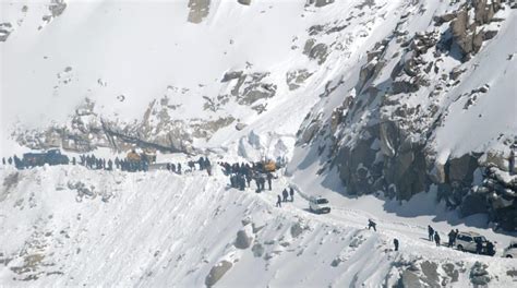 sciency thoughts avalanche feared to have killed ten people in the ladakh region of jammu and