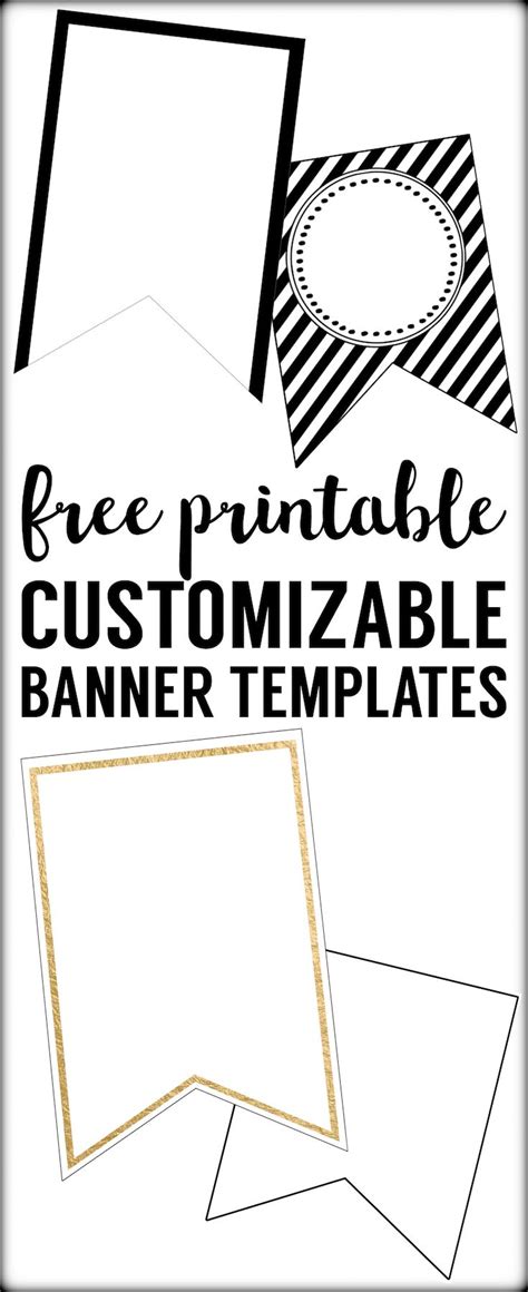 Printable Banner Templates