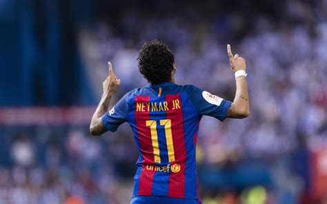 Download Wallpapers Neymar Barcelona Brazilian Football Player La