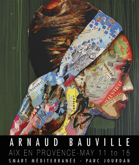 Arnaud Bauville Peintre Collage Artwork Magazine Collage Collage