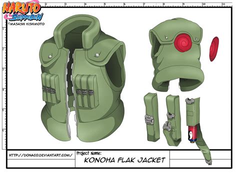 Konoha Flak Jacket By Donaco On Deviantart