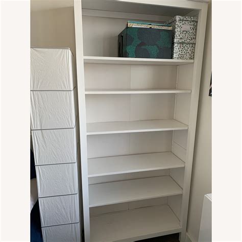 Ikea Hemnes White Stain Bookcase Aptdeco