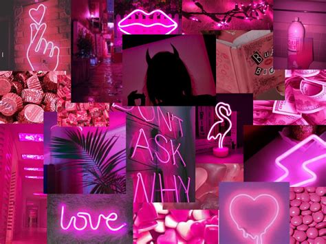 10 Selected Neon Pink Aesthetic Wallpaper Laptop You Can Get It For