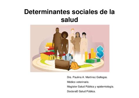 Pdf Determinantes Sociales De La Salud Antonia Jara Vargas
