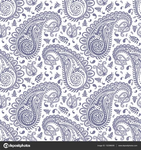 Seamless Paisley Pattern Stock Vector Image By ©martm 132396008