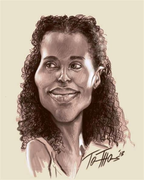 Kerry Washington As Broomhilda Django Unchained Celebrity Caricatures Black Art Caricature