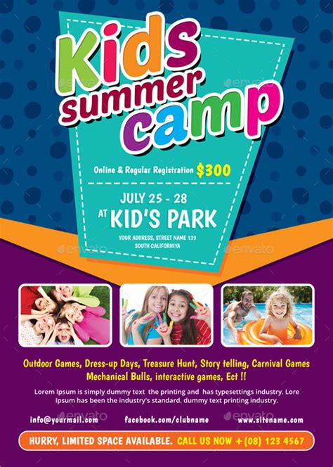 Free youth program flyer templates. 22+ Summer Camp Flyer Templates | Sample Templates