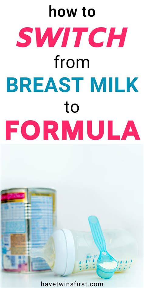 Switching From Breast Milk To Formula Step By Step Guide Artofit