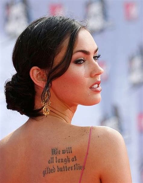 Megan Fox S Tattoos Hubpages