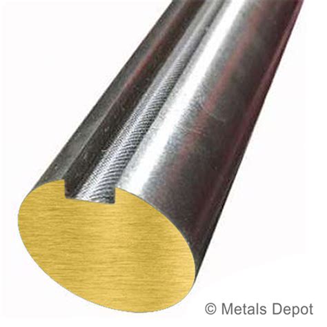 Keyed Shafting 1045 Key Shaft Buy Online Metals Depot