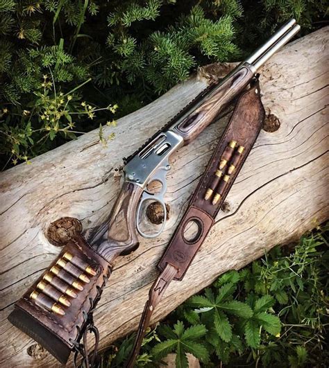 The Elk Hunter — Buffalo Brand Leather Guns Lever Action Guns Guns