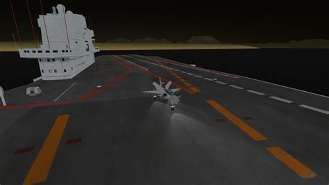 First Proper Landing On An Aircraft Carrier The Plane Is My Fictional