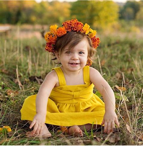 Baby Girls Sleeveless Mustard Yellow Dress Cutiepie Wear Baby Clothes