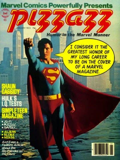 Todays Photo Pizzazz Magazine A Marvel Mag Had Superman On The Cover