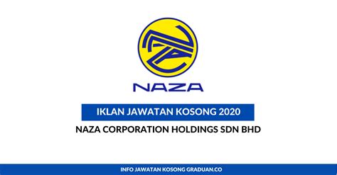 Automotive, equipment, manufacturing and engineeri / others. Permohonan Jawatan Kosong NAZA Corporation Holdings Sdn ...