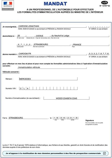 Certificat D Immatriculation D Entreprise Financial Report