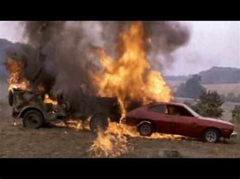 Top Secret! Pinto exploding scene - including "Got to hand it to the