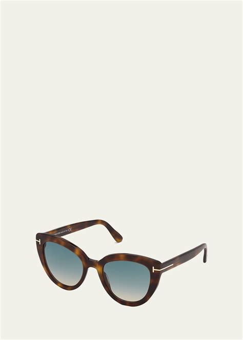 Tom Ford Izzi Acetate Cat Eye Polarized Sunglasses Bergdorf Goodman