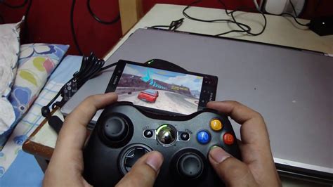 Xbox 360 Wireless Controller On Android Phone Youtube