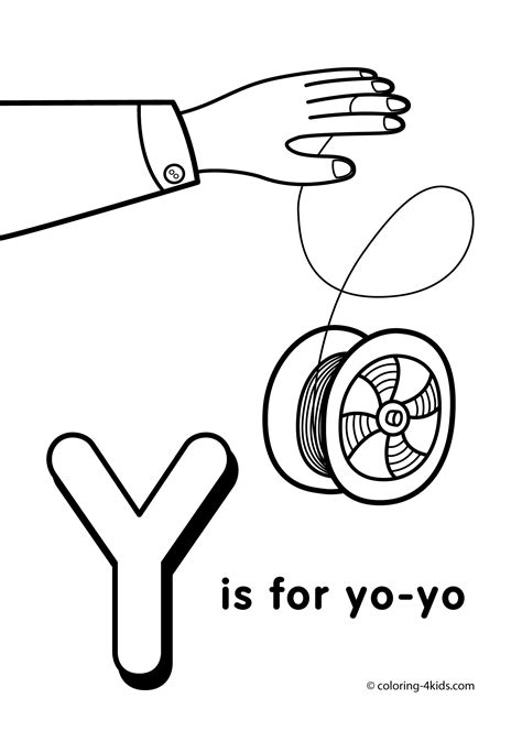 Color by letter is an excellent way to help your children learn their alphabet. Free Printable Letter Y Coloring Pages - Coloring Home